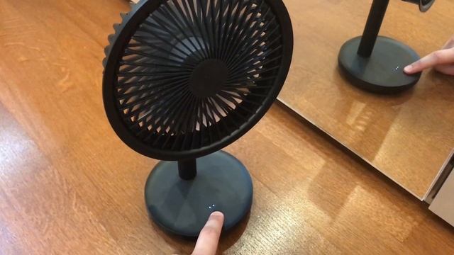 Обзор вентилятора Xiaomi Mijia Solove Desktop Fan Black - беспроводной настольный вентилятор смотреть онлайн