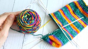 Как делать убавки после пятки в носках