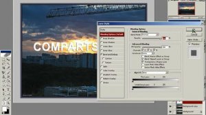 Photoshop урок 10  Создание логотипа на изображении