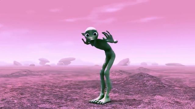 ТАНЦУЮЩИЙ ИНОПЛАНЕТЯНИН ПОЕТ "Crazy Frog" смотреть онлайн