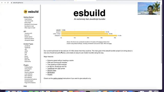 Esbuild - Superfast javascript tooling смотреть онлайн