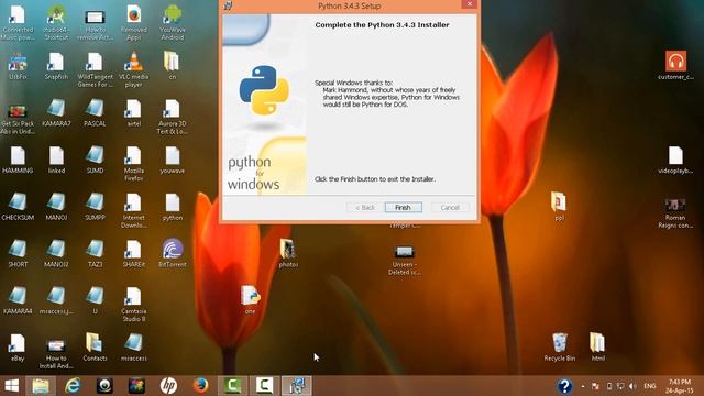 how to install and run python IDLE