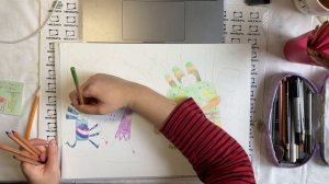 Рисуем героев из мультика "Куми-куми" 6+