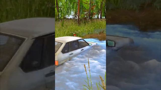 ПРОЕХАЛ ГРЯЗНУЮ ЛУЖУ НА АВТОБУСЕ в SPINTIRES