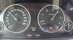 BMW 320d GT f34 Разгон