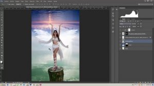 Tutorial de Foto-montaje #3 “Fallen Angel” en #Photoshop