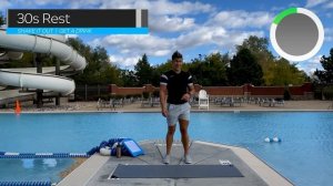 20 Minute Dryland Workout For Swimmers | No Equipment