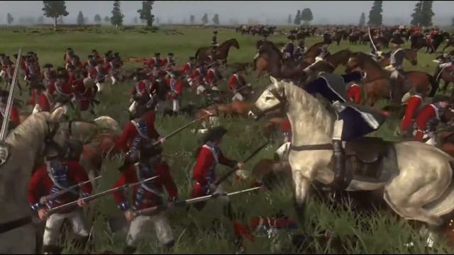 Total War: Empire  Cinematic Battle US vs Britain  Late 18th century Battle
