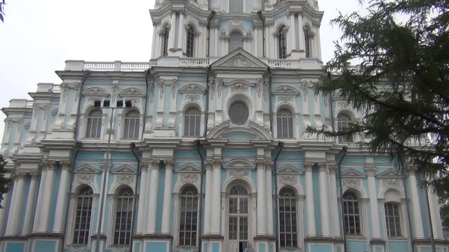 Санкт-Петербург Смольный собор и монастырь