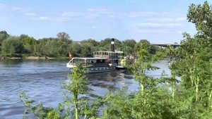 Встреча на Эльбе. Мой старинный друг-колесный пароход. Саксония. Дрезден. Хайденау. Пирна. Германия