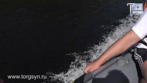 Ходовые испытания лодки Мнев и К CatFish 340 с 2-х тактным мотором Hidea HD15FHS - видео от ТоргСин