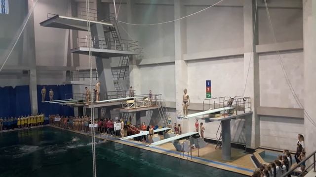 Открытие Чемпионата Украины по синхронному плаванью! смотреть онлайн