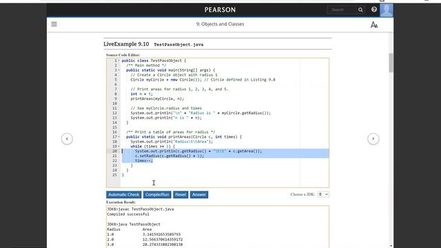 Daniel Liang Java Section 9.10 смотреть онлайн