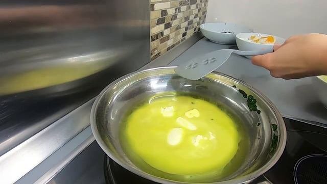 Необычный но очень вкусный паштет. Яичный паштет со шпинатом. Паштет на праздничный стол.