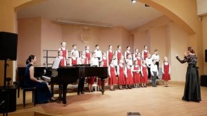 Младший хор музыкального отделения Жуковской детской школы искусств №1