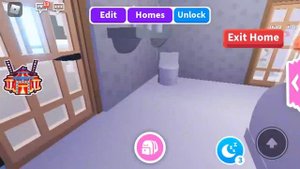 Обзор моего нового дома в АДОПТ МИ)