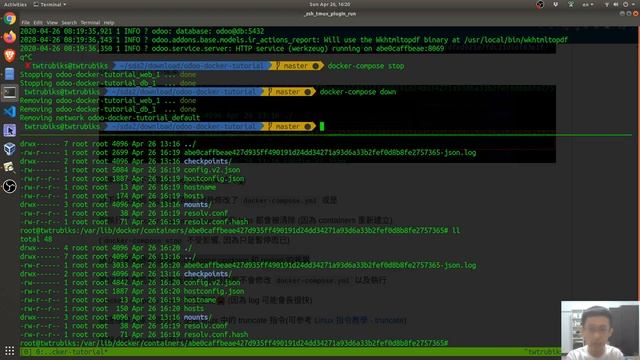 如何清除 Docker container log смотреть онлайн