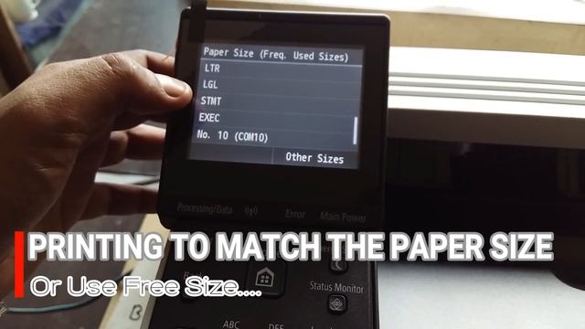 How to solve Canon Printer No paper LTR problem. смотреть онлайн