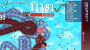 SNAKE.IO ? SPATY SHOW ! EPIC SNAKES GAME OF THRONES BLUE FIRE AETHERA ! Best Skin Dragon ioGameplay