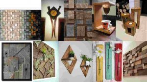 scrap Wood wall décor and scrap wood wall art