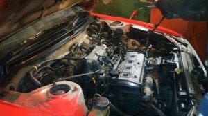 разбор двигателя,мотора toyota corolla 4e-fe (Часть 1)