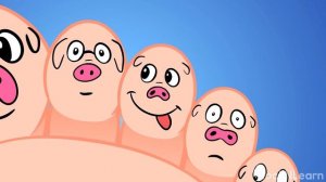 This Little Piggy | Nursery Rhyme for Kids | Rock 'N Learn