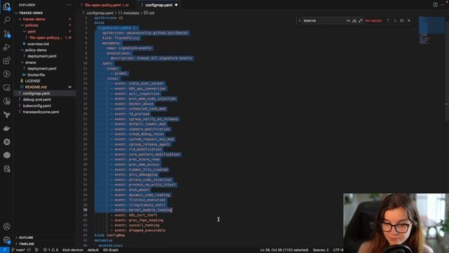 Tracking Kubernetes activity with eBPF and Tracee Policies смотреть онлайн