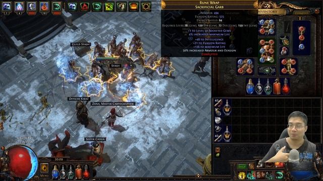 3.10 Delirium #1 Physical Impale (Cluster) Skeleton Summoner! Full Guide! | POE