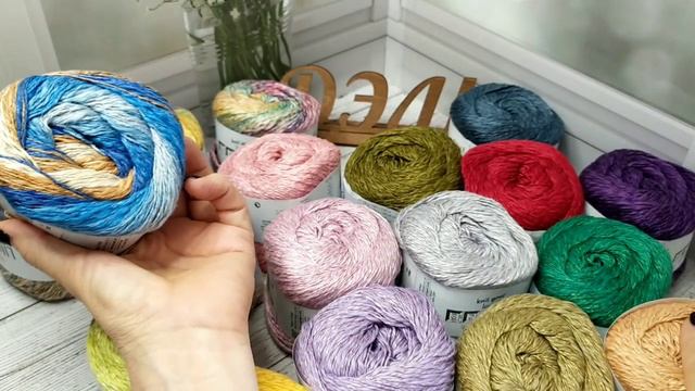 Палитра Linen Soft YarnArt 17 июля 2024 г.
