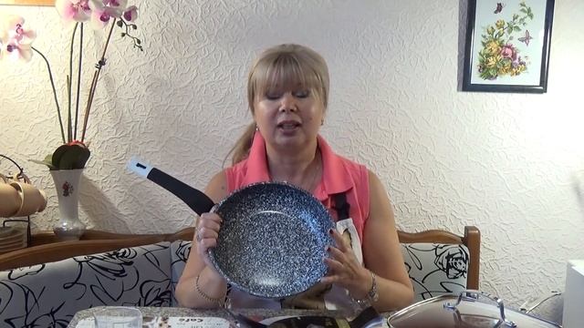 ОБЗОР МРАМОРНОЙ (гранитной) СКОВОРОДЫ | Irina Belaja