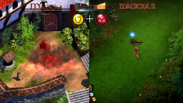 Magicka vs Magicka 2 смотреть онлайн