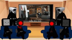 Skibidi Characters React to SKIBIDI TOILET Titan DRILLMAN Multiverse | TRIO | Gacha React