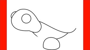 How To Draw A Turtle From Roblox Adopt Me - Step By Step Drawing