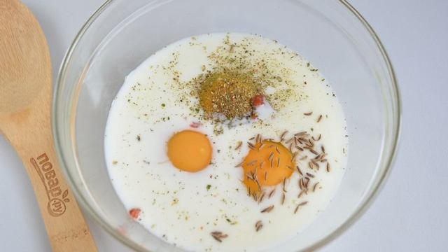 Яичный рулет с печенкой