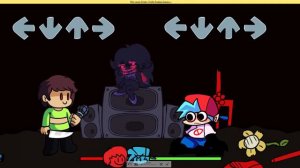 FNF vs Chara the Monster boy (hard) ФНФ против Чары, мальчика-монстра (хард)
