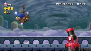 New Super Mario Bros U Deluxe - All Bosses (No Damage)