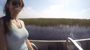Florida Everglades Safari Park / Airboat Tour & Alligator Show / Miami Excursion / GoPro Hero