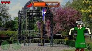 играю в игру фрогги против тёщи но играю за Китти часть 2