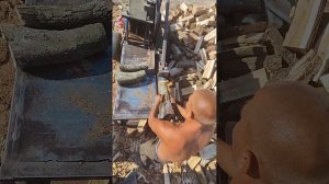 Как дровокол колет дрова. купить дрова Одесса