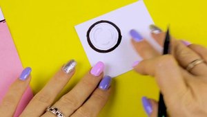 Как сделать фотоаппарат из бумаги? Мини камера | Школьные лайфхаки | DIY легкие оригами поделки