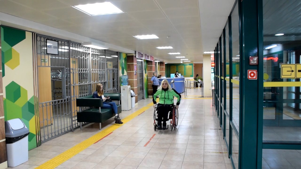 Видеопаспорт доступности ГАПОУ ТО ТКПСТ корпус по адресу г.Тюмень, ул.Луначарского, 19