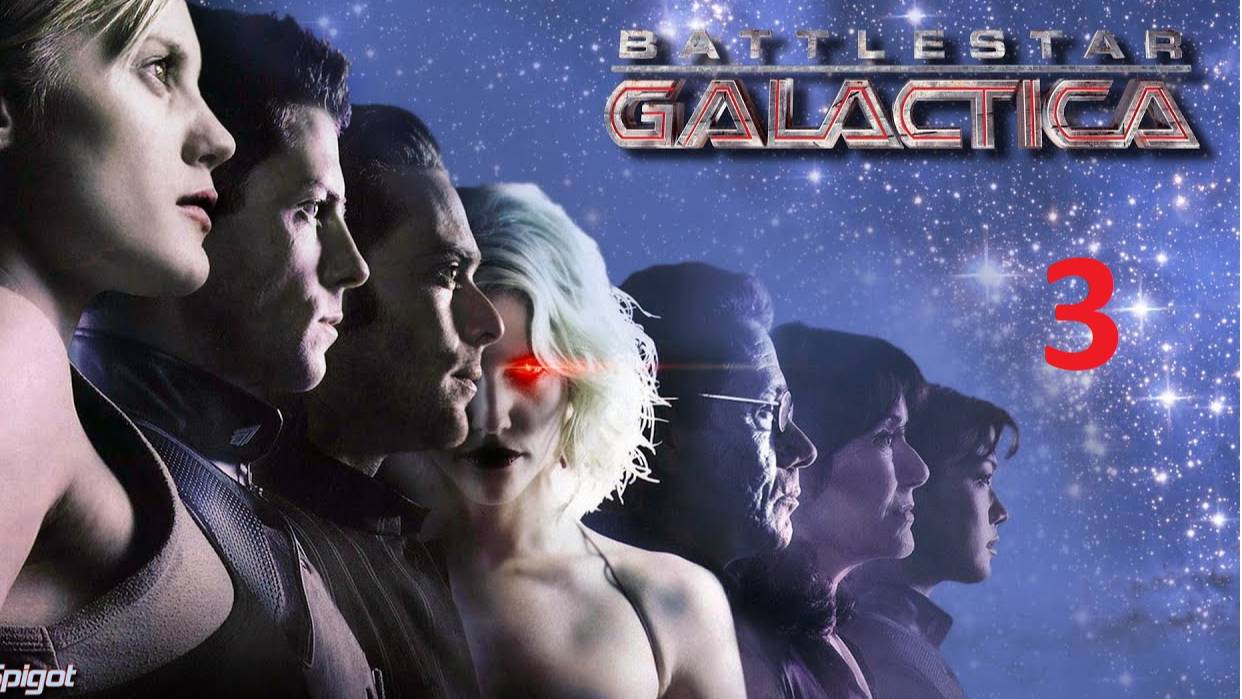 Звёздный крейсер Галактика. Сезон 1. Серия 3 Battlestar.Galactica.s01e03.rus.