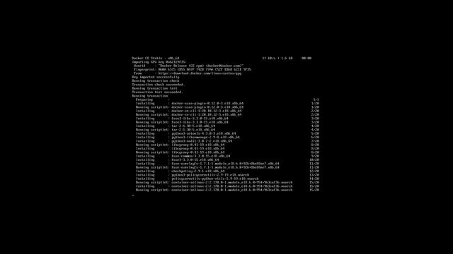 Centos 8 - Docker Instalation смотреть онлайн