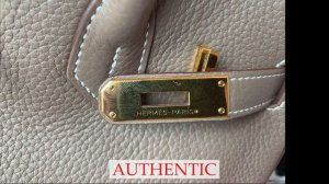 Real VS Fake Hermes Birkin Bag! How to authenticate & spot fake Hermes Birkin 25, 30, 35 (Bagsho)