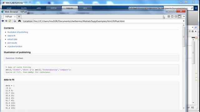 Publishing from Matlab to html to Microsoft Word смотреть онлайн