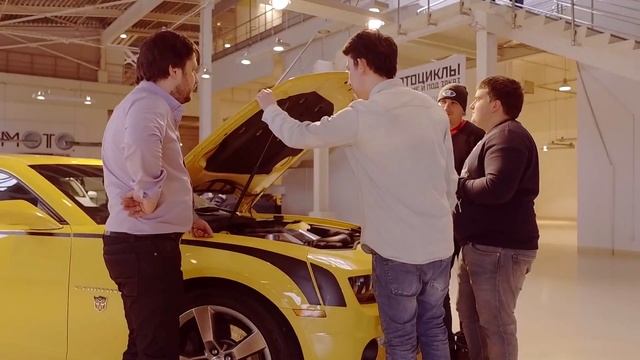 Bumblebee,Потапов и Емельянов Chevrolet Camaro SS Transformers edition 6 2l STAGE PLUS в Ангар Авто смотреть онлайн