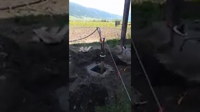 Как достать насос со скважины глубиной 40метров смотреть онлайн