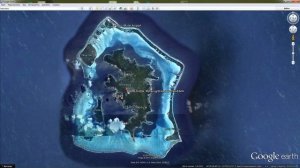 Бора-Бора на карте мира