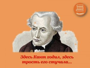 #Городскойфилиал2
Здесь Кант ходил, здесь трость его стучала…