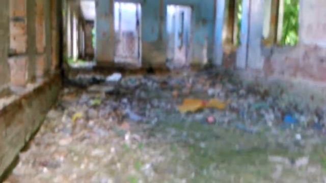 Деревня Калистово старый 50 летний заброшенный детский сад